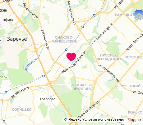 На карте
