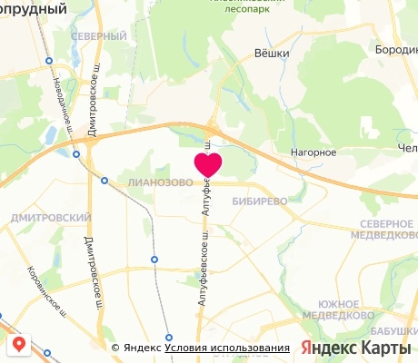 На карте