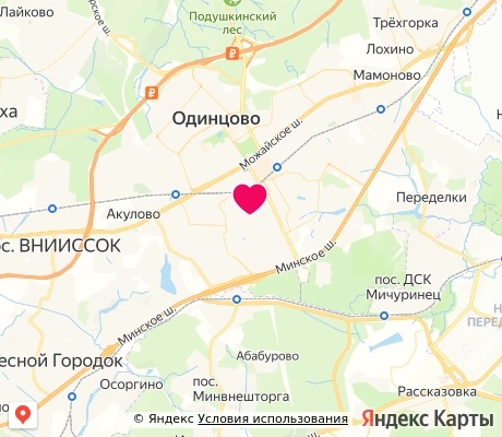 На карте