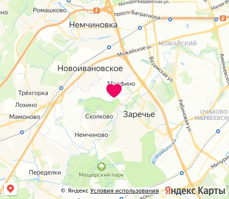 На карте