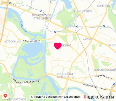 На карте