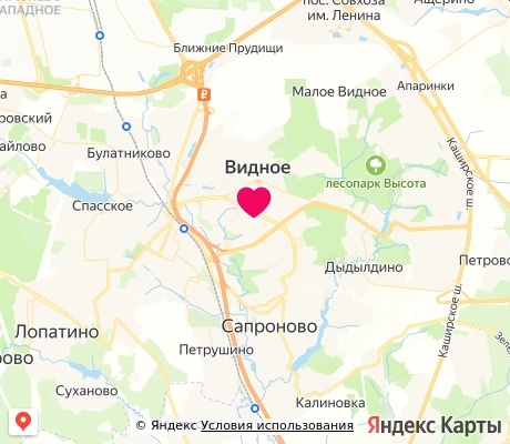 На карте