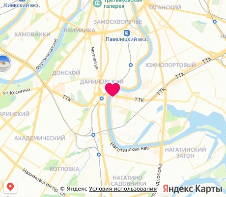 На карте