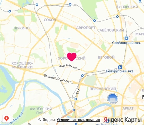На карте