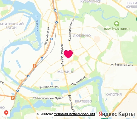 На карте