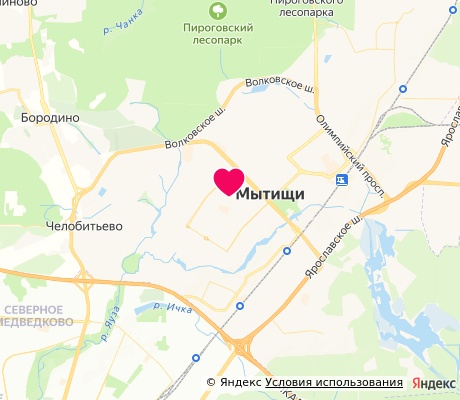 На карте