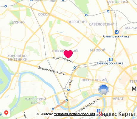 На карте