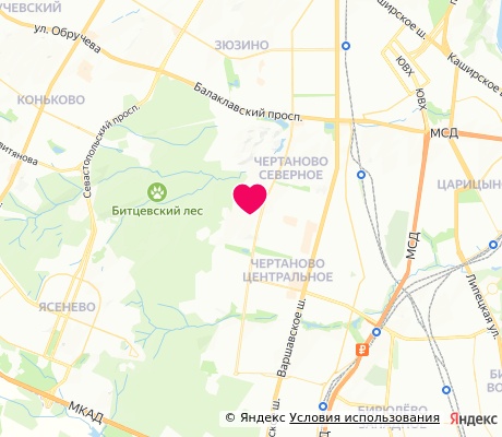 На карте
