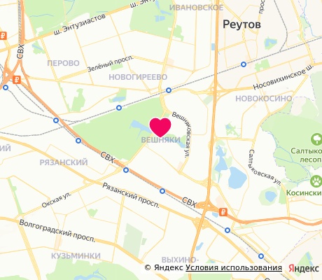 На карте