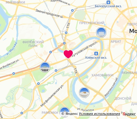 На карте
