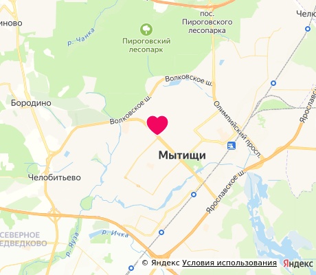 На карте