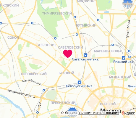 На карте