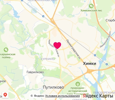 На карте
