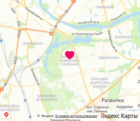 На карте