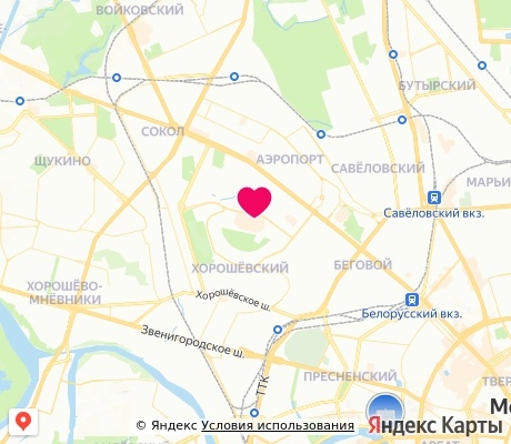 На карте