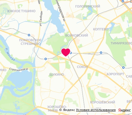 На карте
