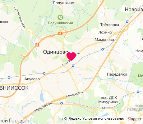 На карте