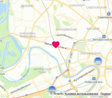 На карте