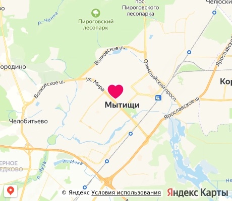 На карте