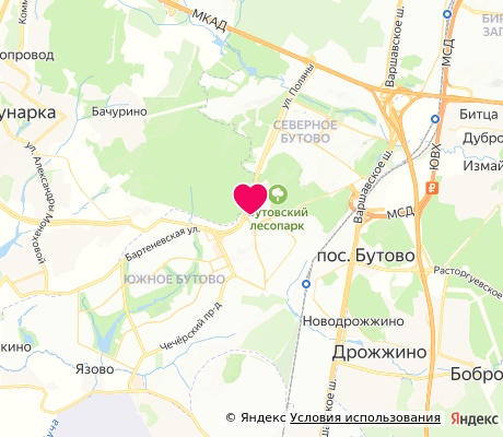 На карте