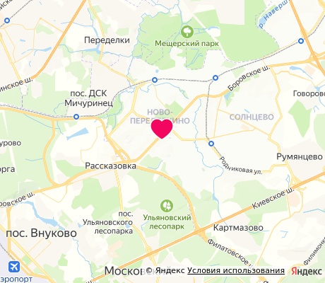 На карте