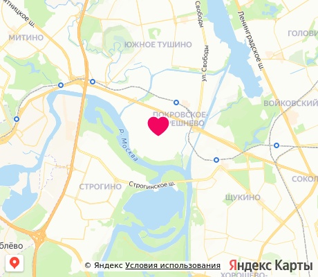 На карте