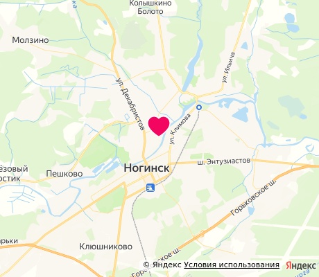 На карте