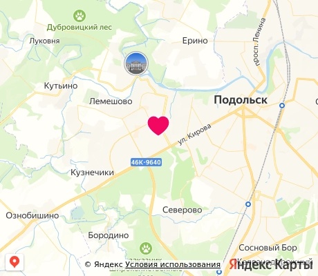 На карте