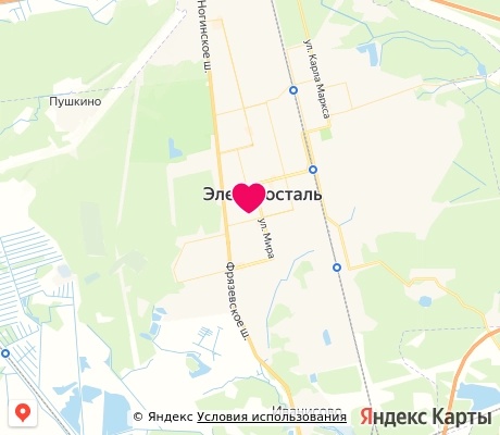 На карте