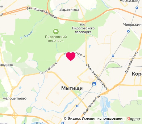 На карте