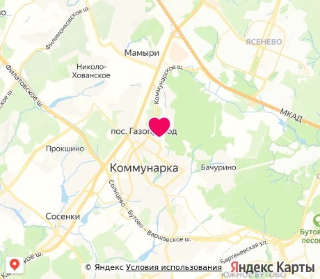 На карте