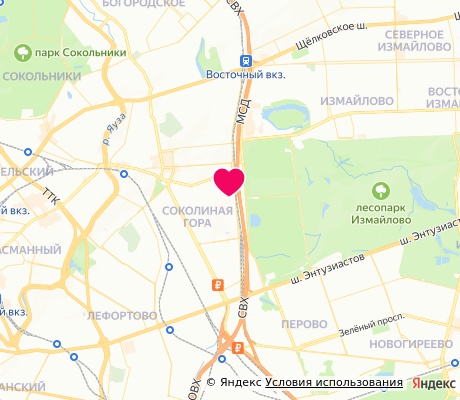 На карте