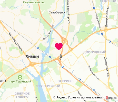 На карте