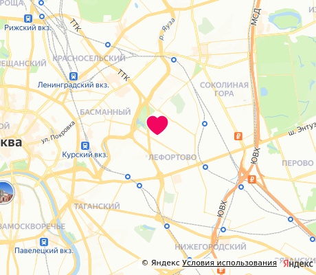 На карте
