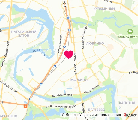 На карте