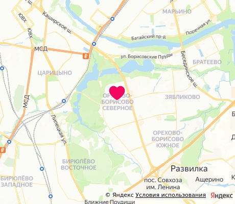 На карте