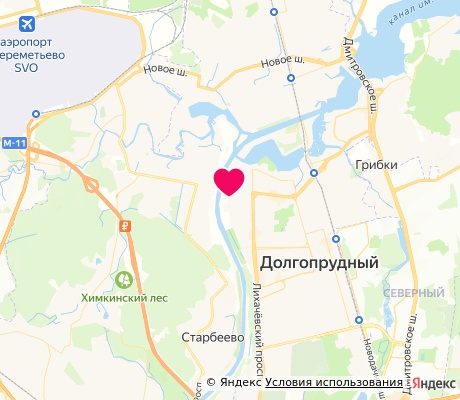 На карте