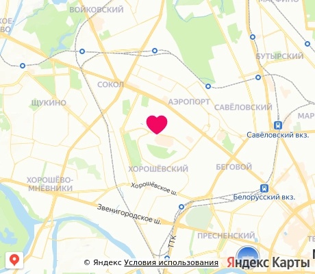 На карте