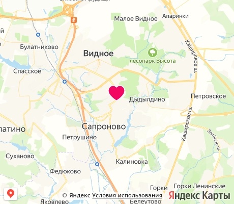 На карте