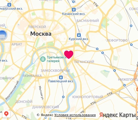 На карте