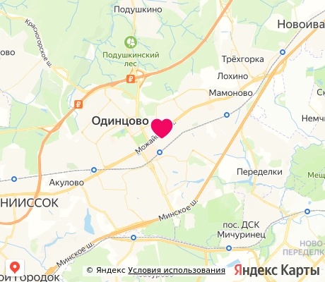 На карте