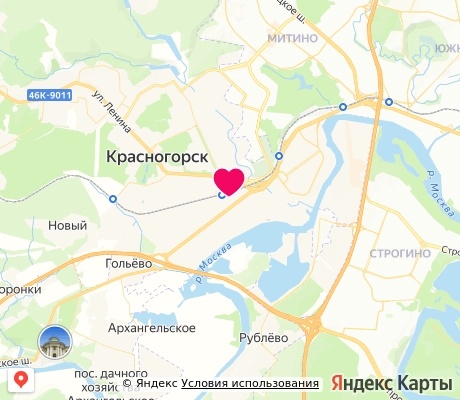 На карте