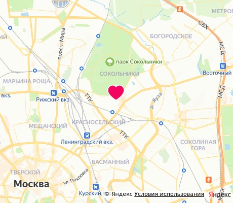 На карте