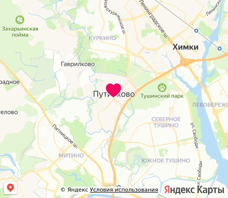 На карте