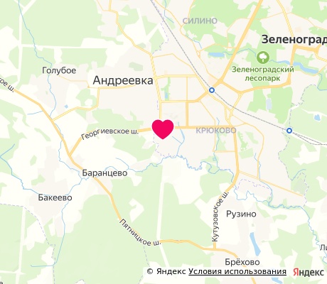 На карте
