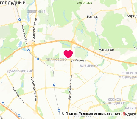 На карте