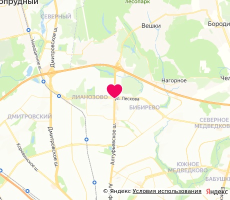 На карте