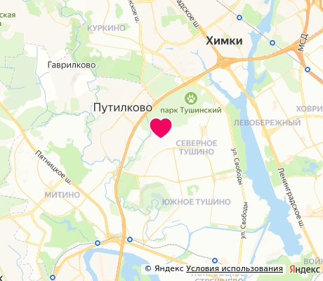 На карте