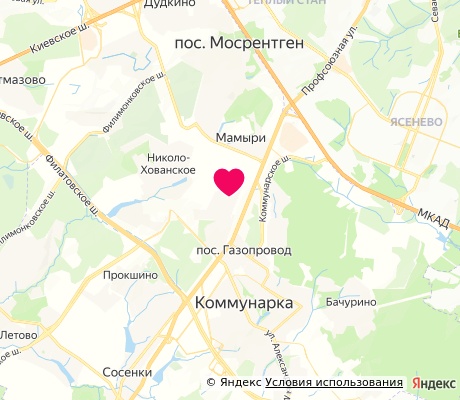 На карте