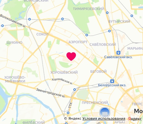 На карте